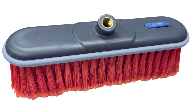 LEWI Kartáč průtočný červený solar 25cm, 14513 NEW