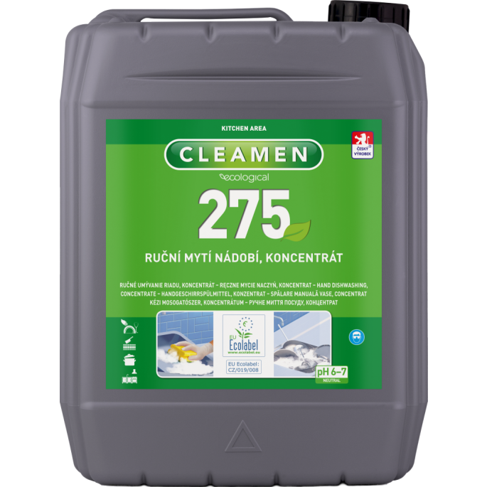 CLEAMEN ECOLOGICAL 275 mytí nádobí 5l
