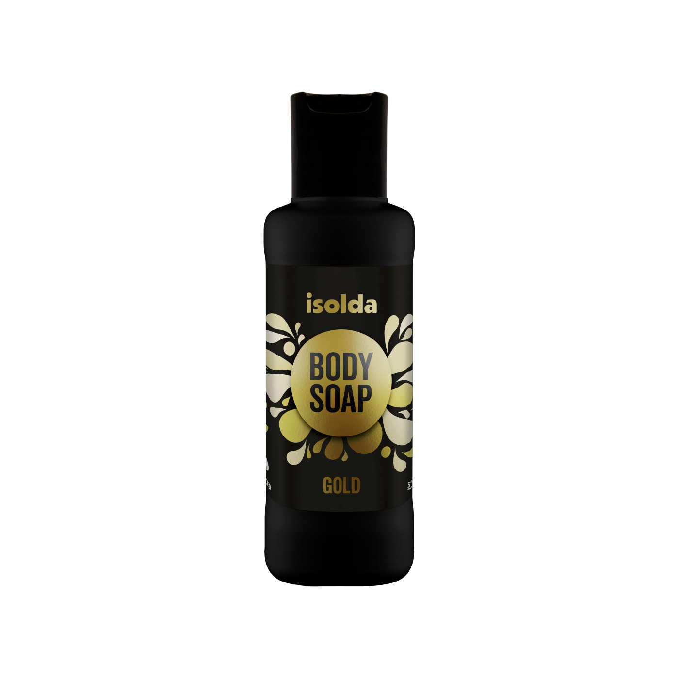 ISOLDA Gold body soap, luxusní tekuté mýdlo, 75ml
