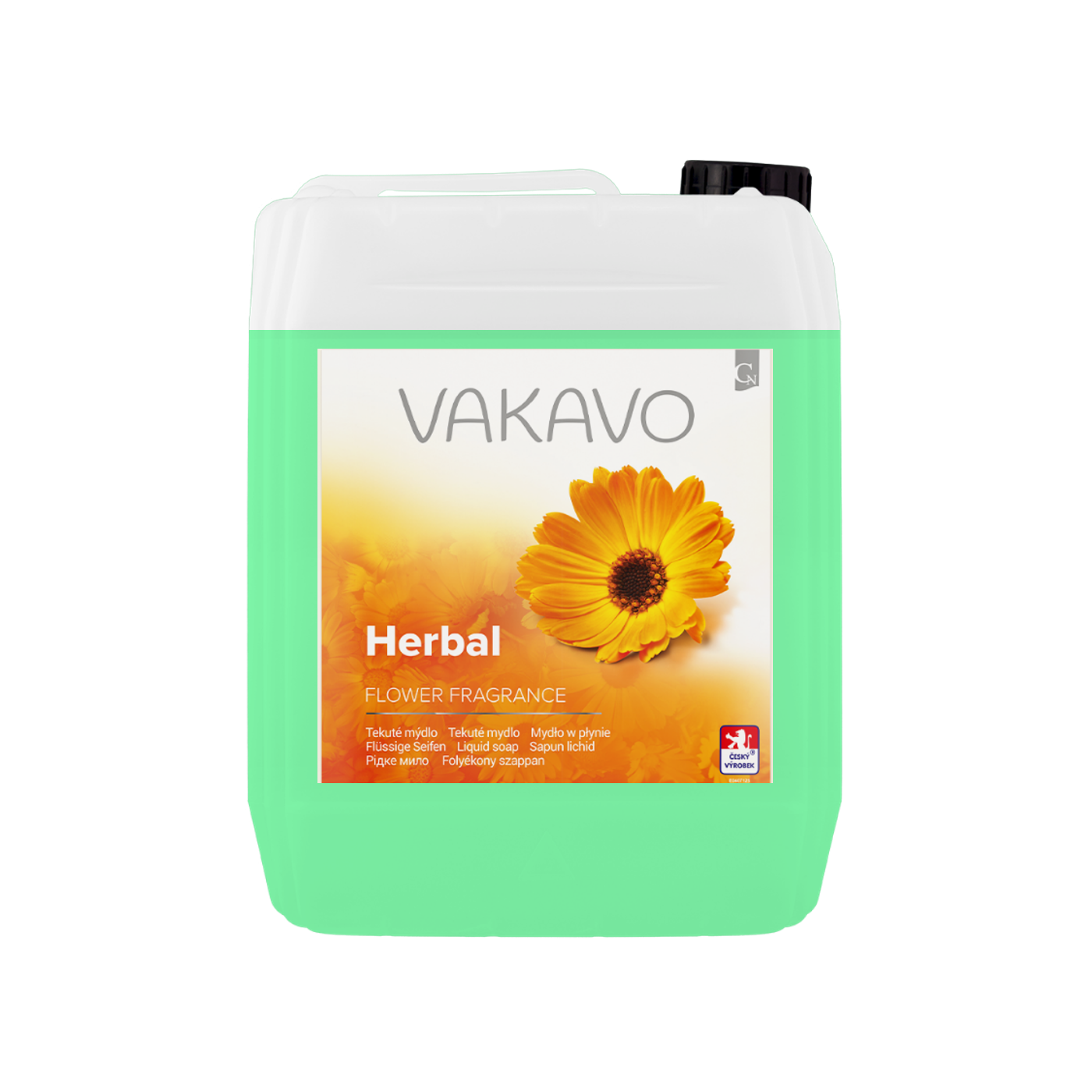 VAKAVO Herbal tekuté mýdlo, 5l