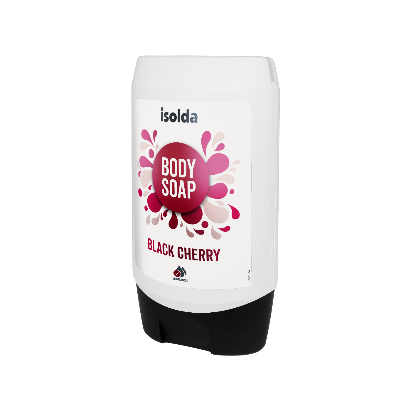 ISOLDA Black Cherry jemné mýdlo sprchové, 350ml, (černá třešeň) 
