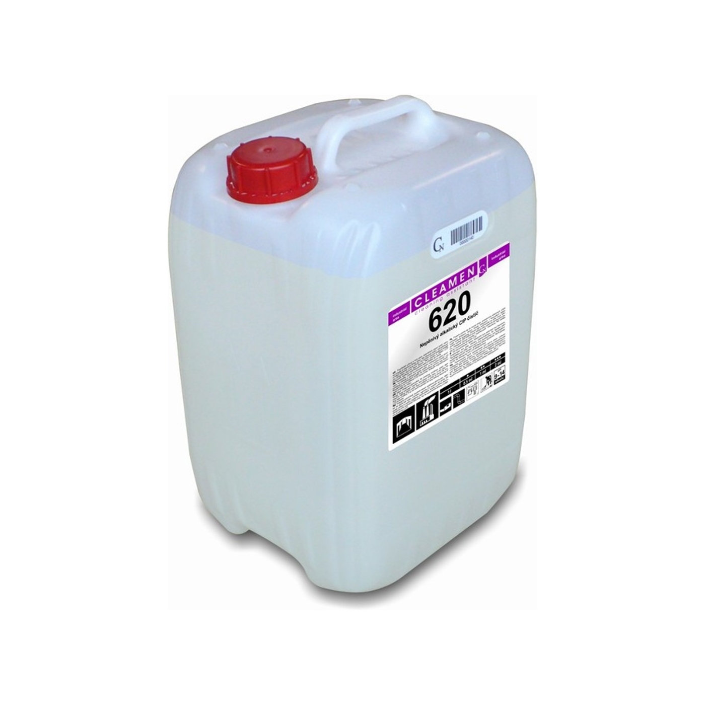 CLEAMEN 620 nepěnivý alkalický čistič, 24kg