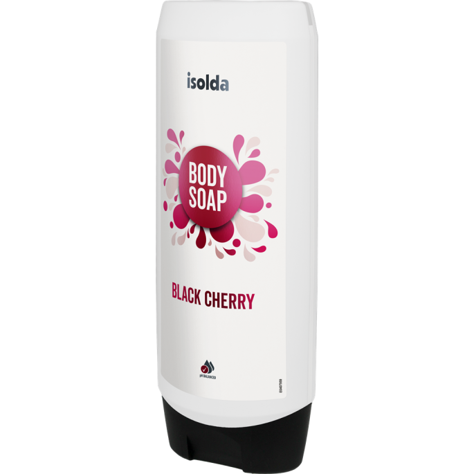 ISOLDA Black Cherry mýdlo krémové sprchové , 550ml CLICK&GO! (černá třešeň) 