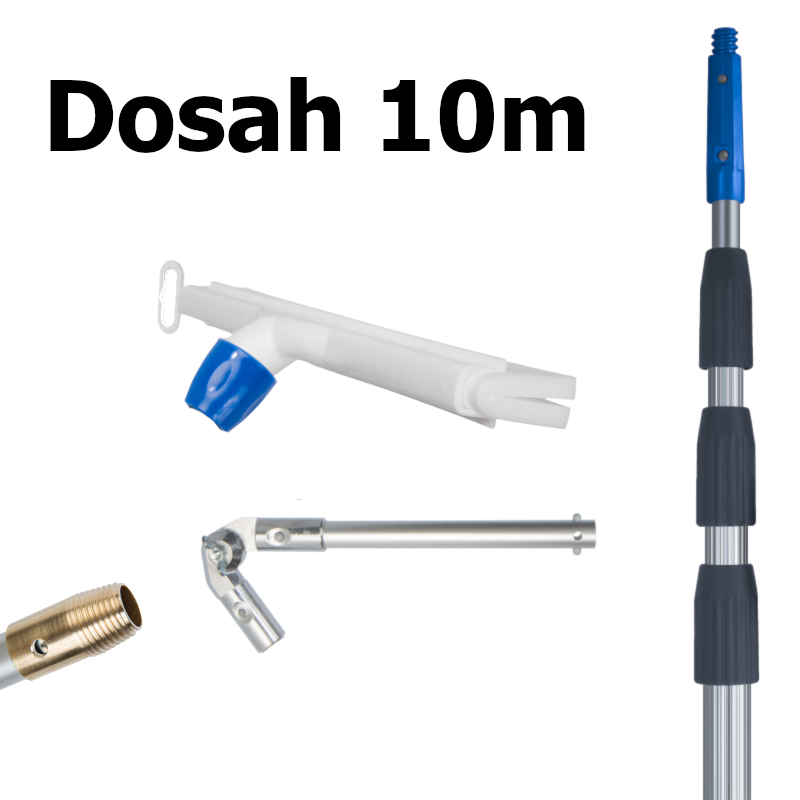 LEWI Solar set pro stahování sněhu 4x250 cm