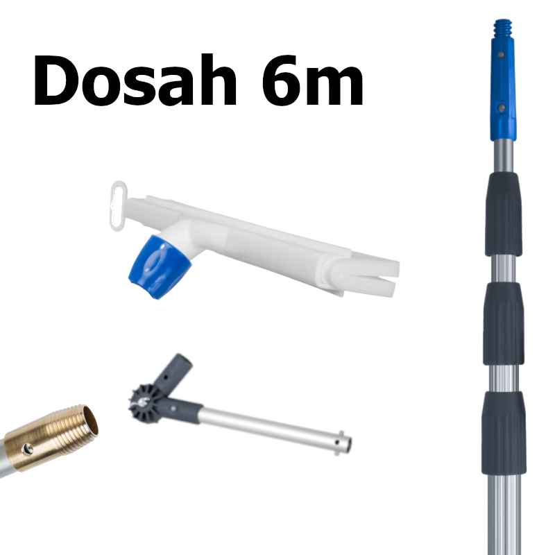 LEWI Solar set pro stahování sněhu 4x150 cm