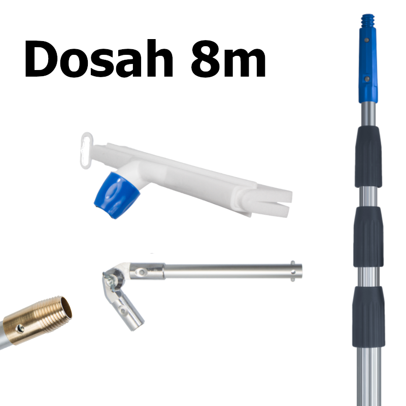 LEWI Solar set pro stahování sněhu 4x200 cm