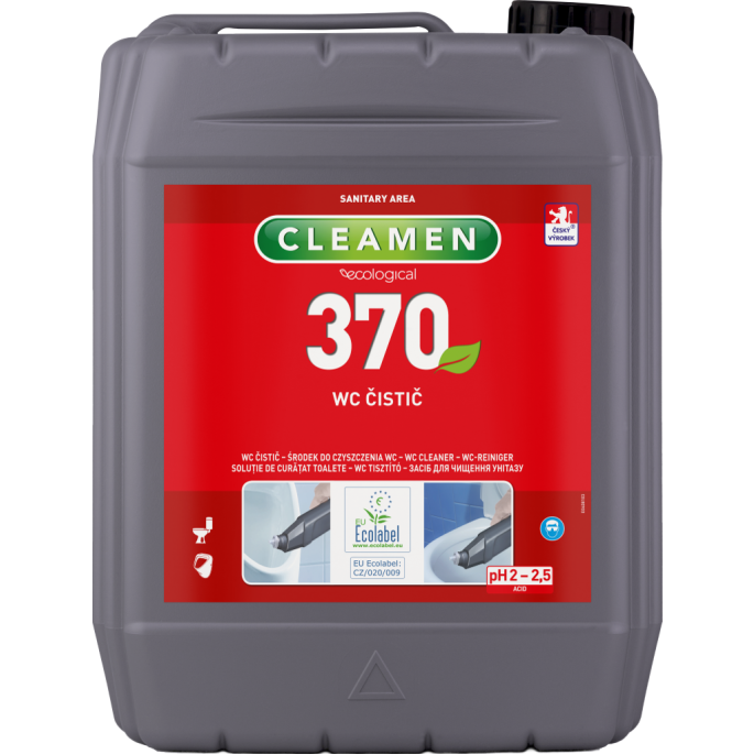 CLEAMEN ECOLOGICAL 370 WC čistič, 5l