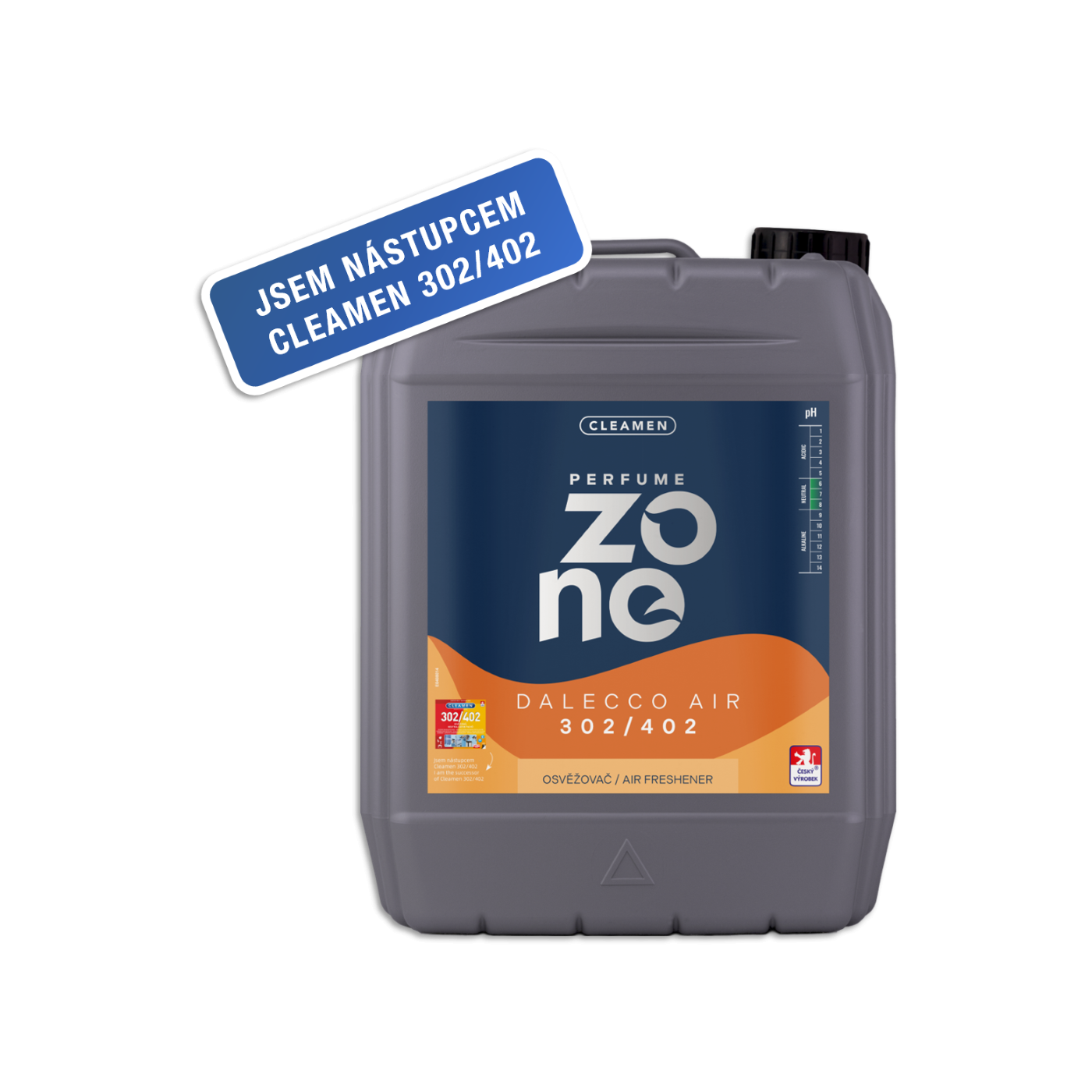 CLEAMEN PERFUME ZONE Dalecco air 302/402 5 l