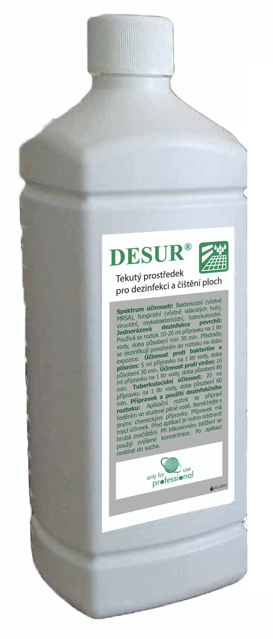 MPD DESUR pro dezinfekci ploch 1l, DESUR1PE