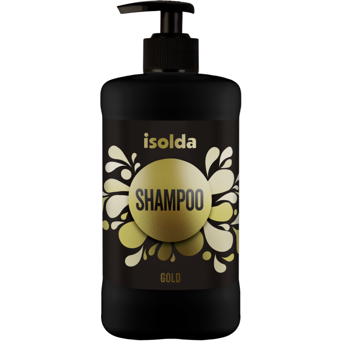ISOLDA Gold shampoo, luxusní šampón, 400ml