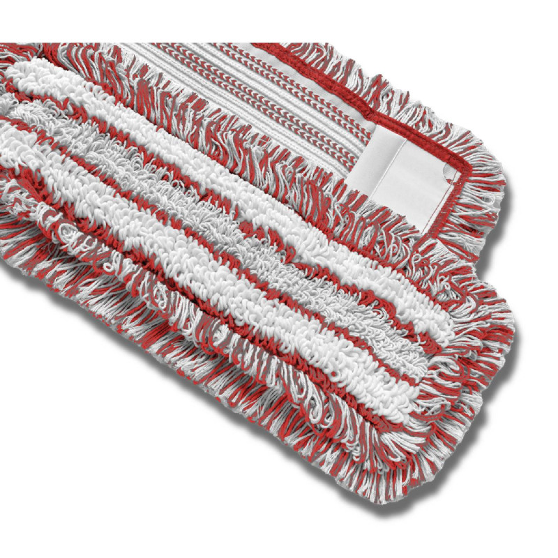 Mop HOSPITAL EVO7 kapsa 40cm, červený