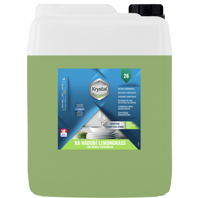 KRYSTAL Na nádobí Lemongrass na nádobí 10l, NEW