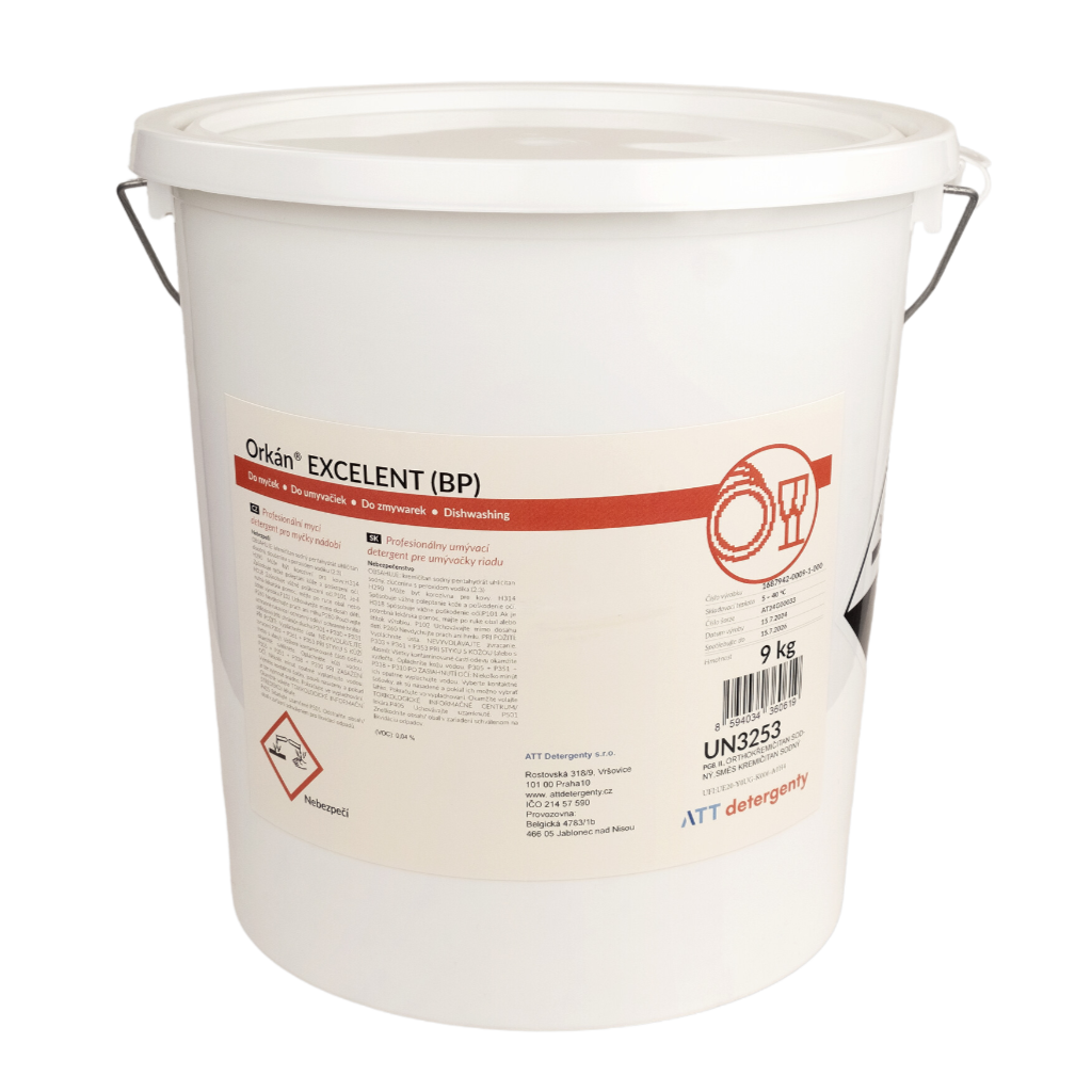ATT ORKÁN excelent prášek do myčky 9 kg
