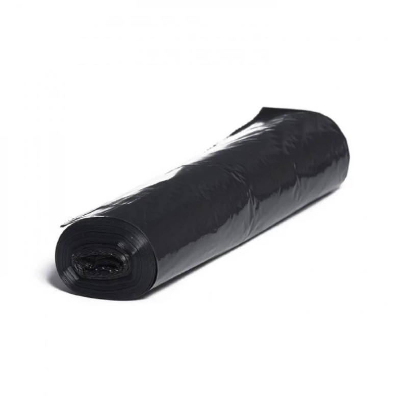 Pytel LDPE 70x110cm, 40mi, 120l, černý, 25 ks v roli NEW