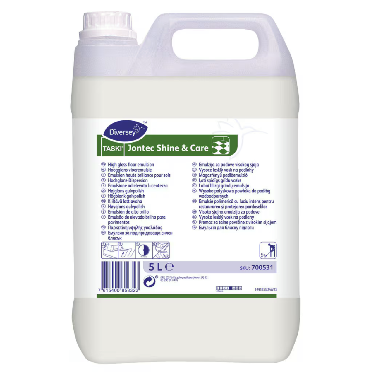 Taski Jontec Shine & Care - lesklá disperze, 5l (náhrada za Eternum)
