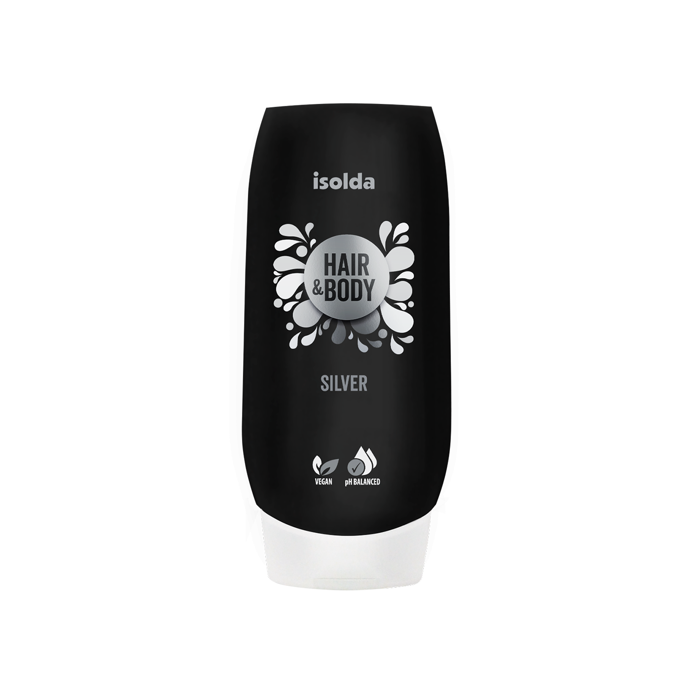 ISOLDA Silver Hair & Body tekutý šampón, 550ml CLICK&GO!