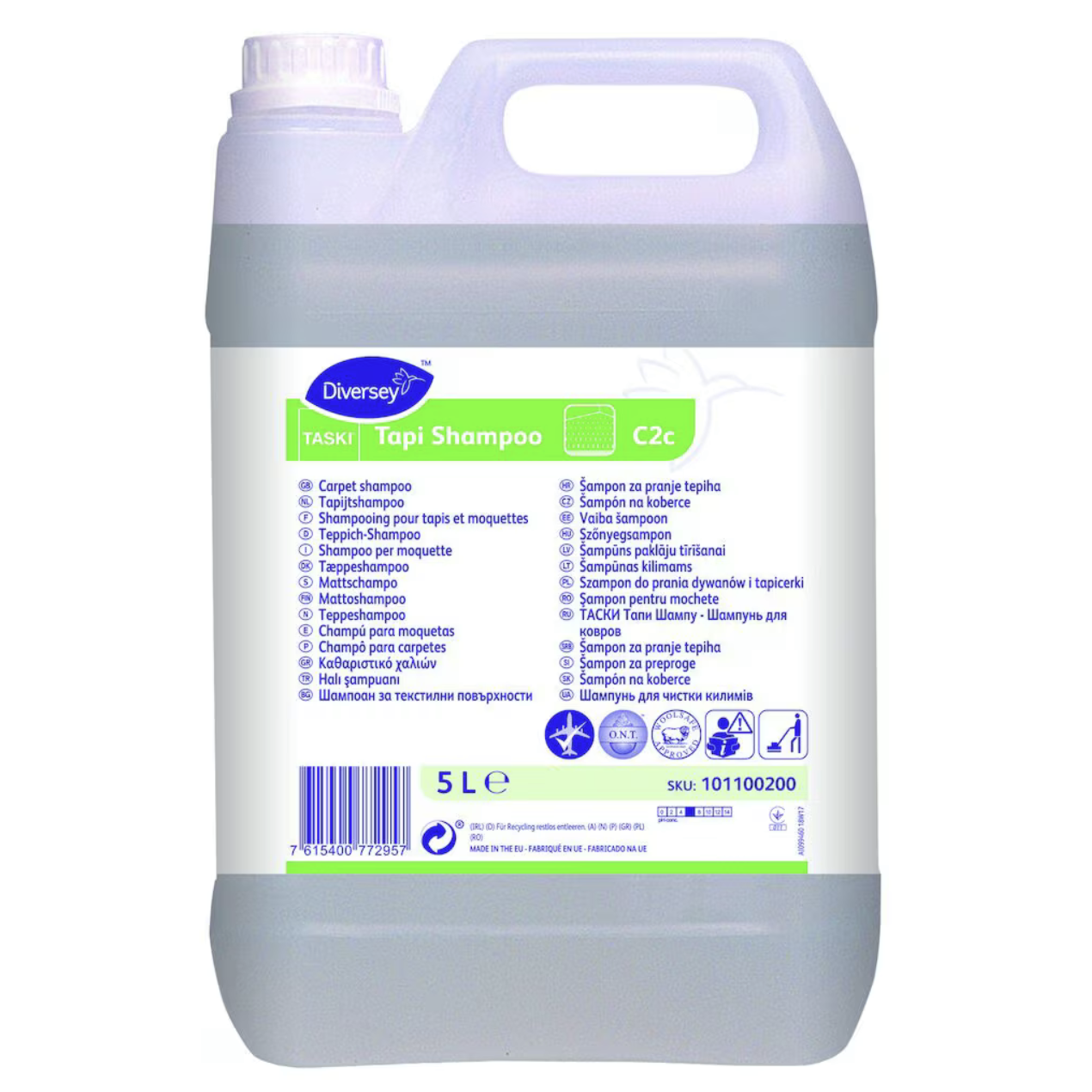 Taski Tapi Shampoo, šampon na koberce, 5l